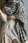 Hackney Leopard Scarf Neutral /20=